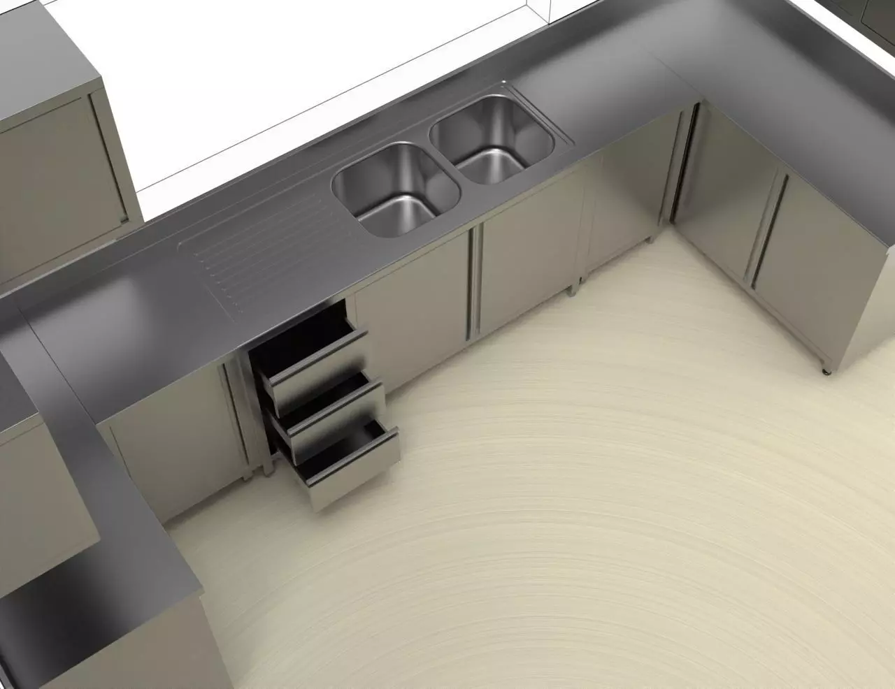 kitchen  8 3D model_9