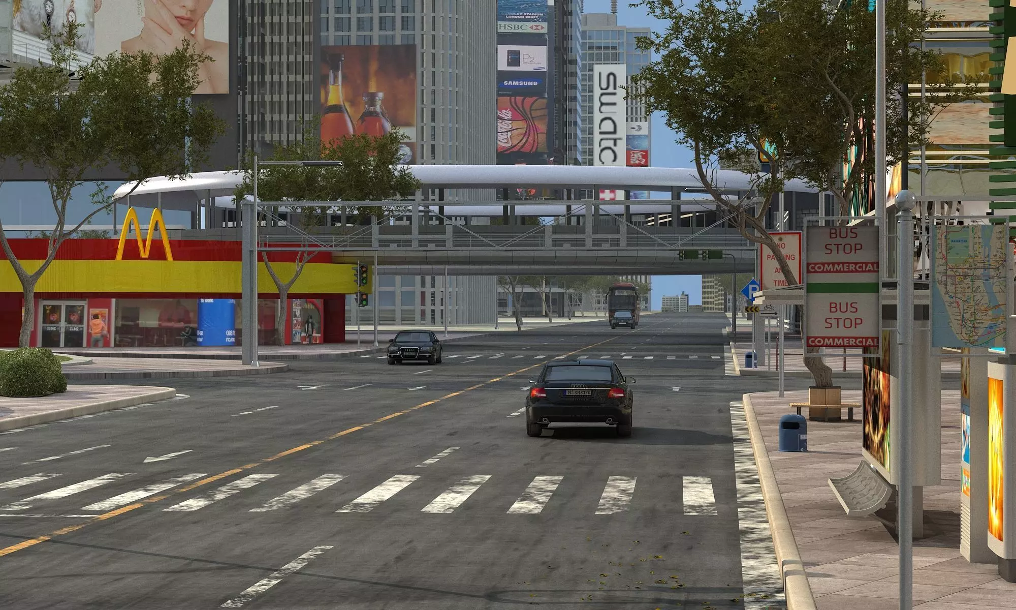 City Block 01 3D model_3