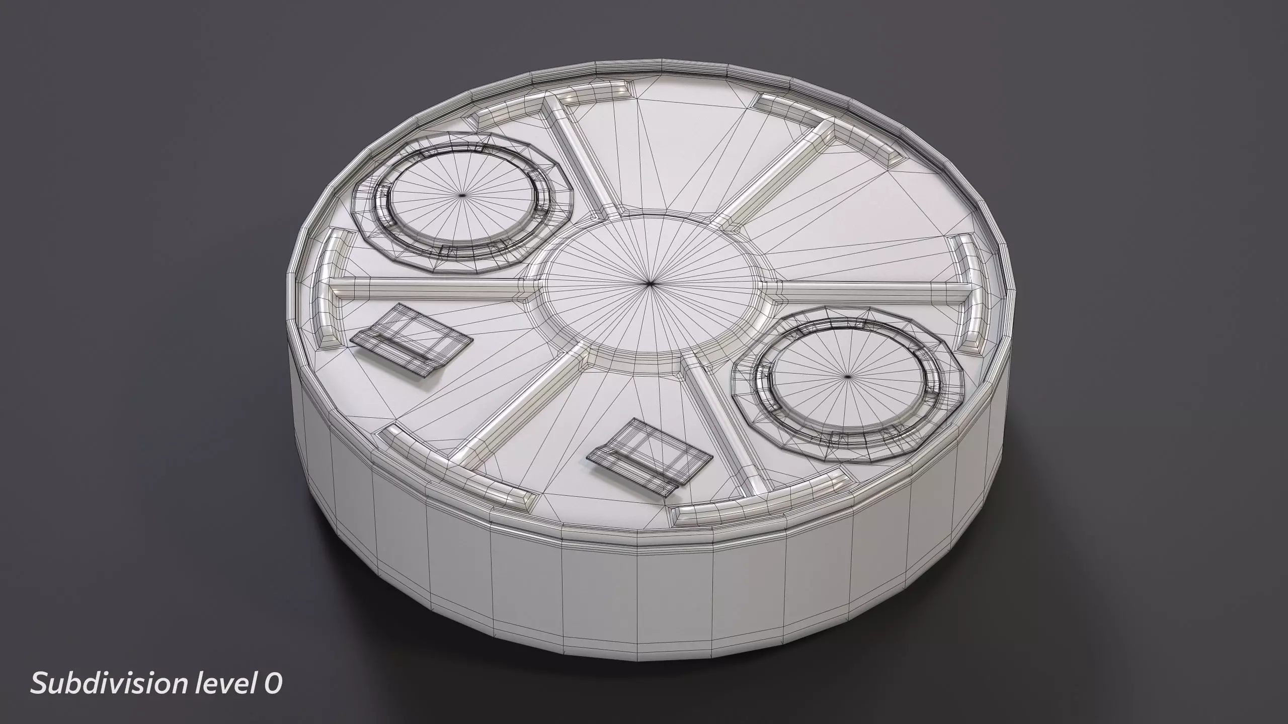 TM-62M Anti-Tank Mine High-Poly 3D model_3