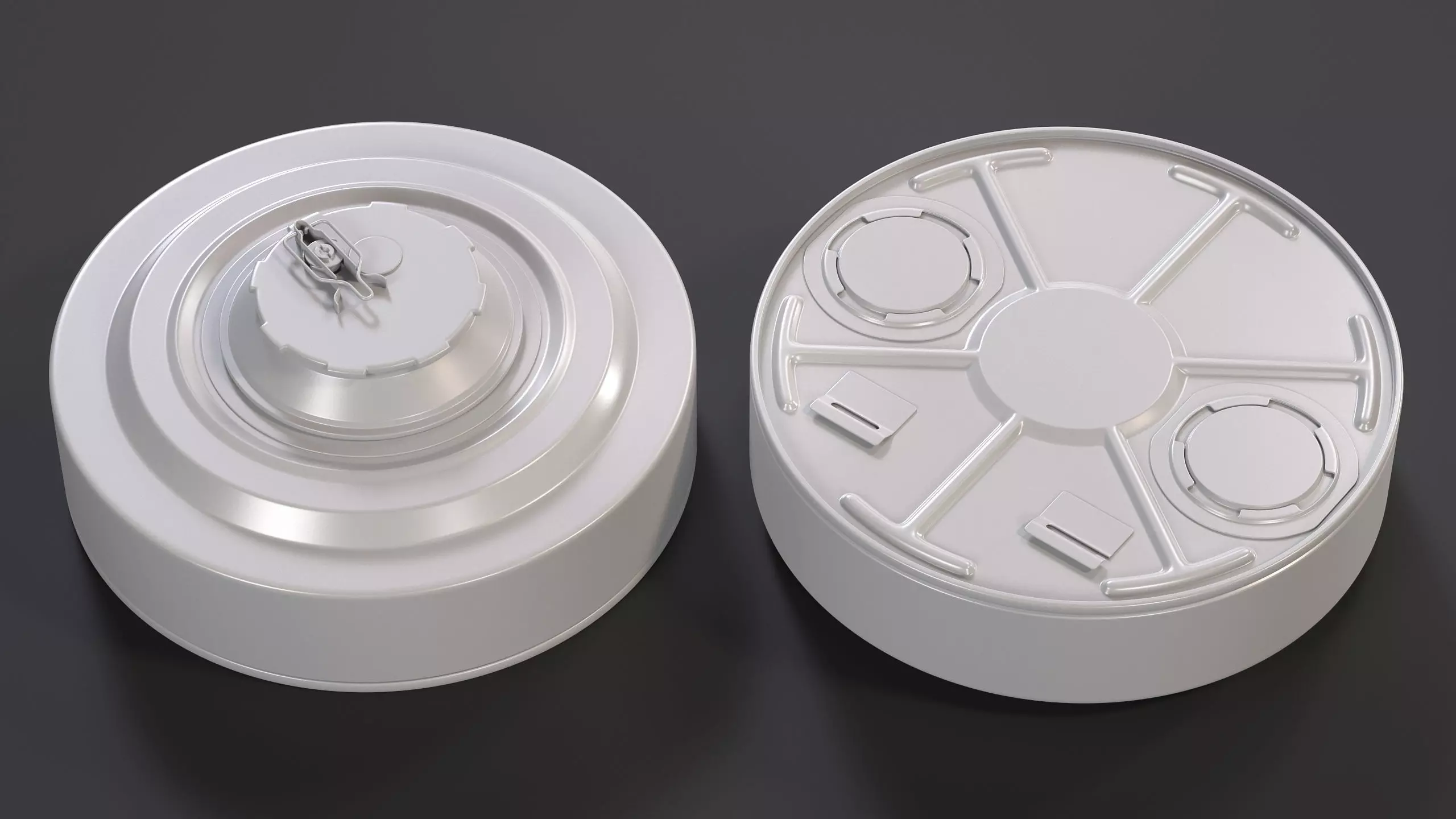 TM-62M Anti-Tank Mine High-Poly 3D model_8