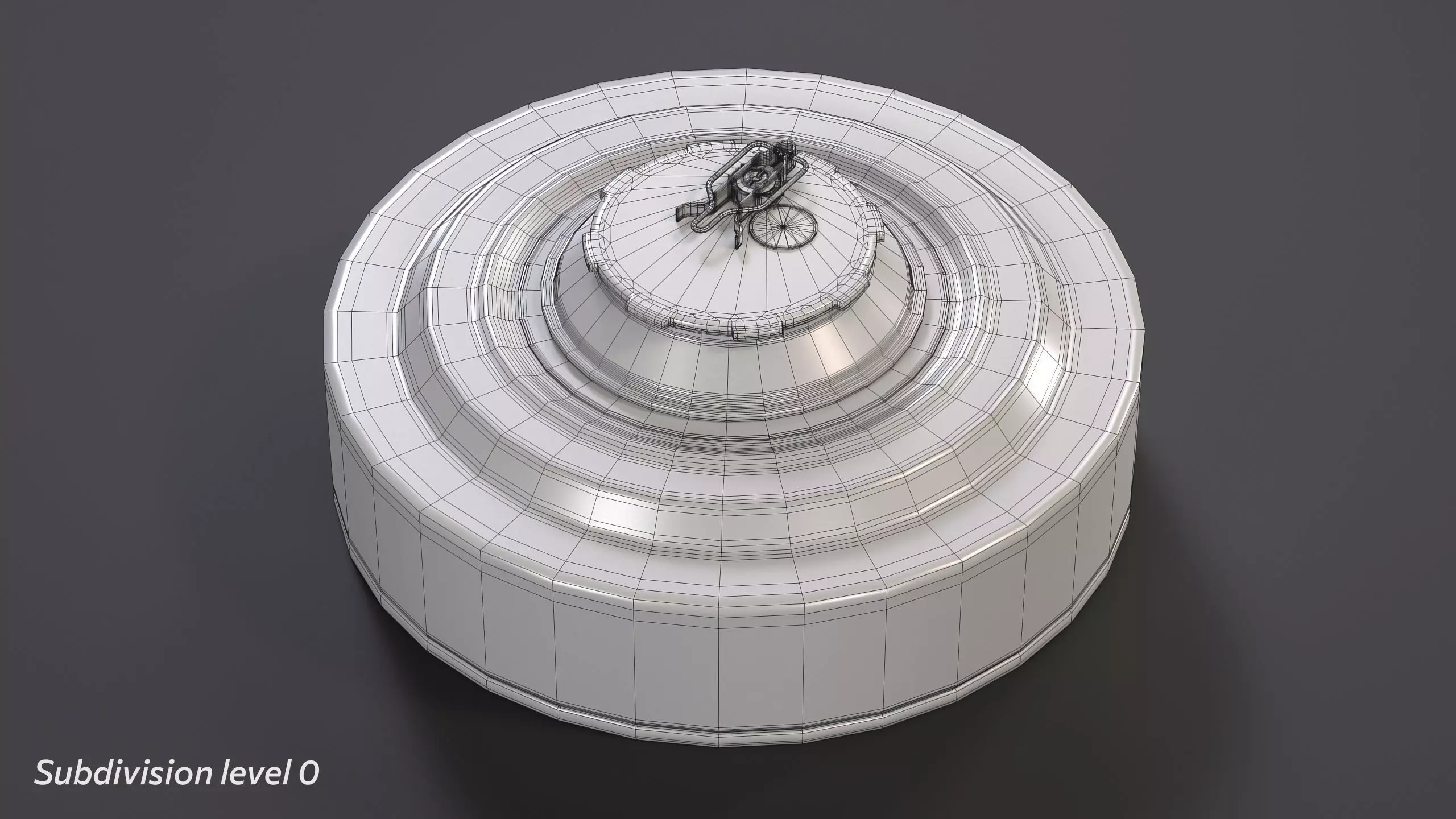 TM-62M Anti-Tank Mine High-Poly 3D model_1