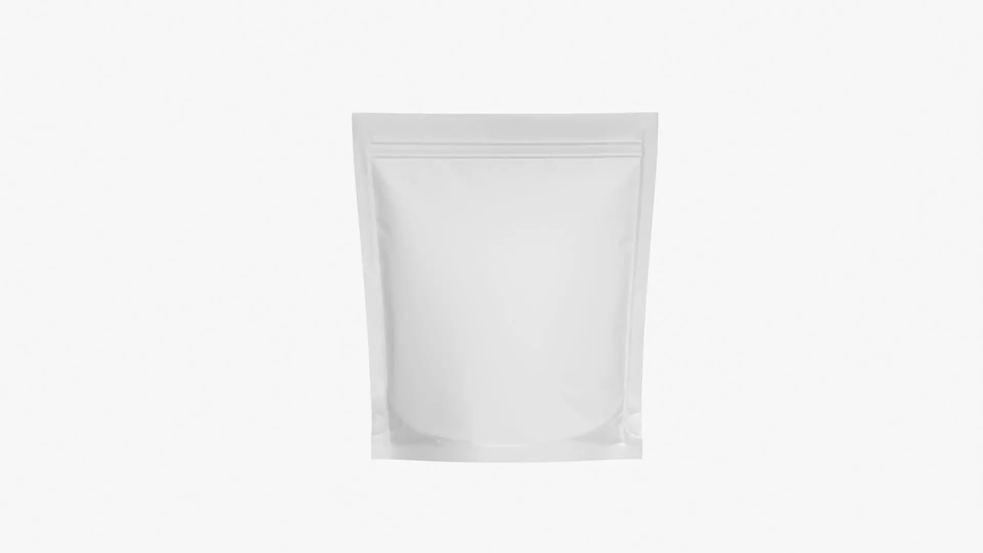 Stand Up Pouch Mockup 3D model_0