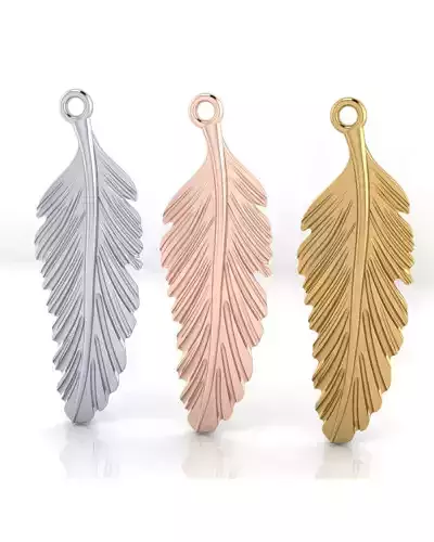 free pendant leaf 