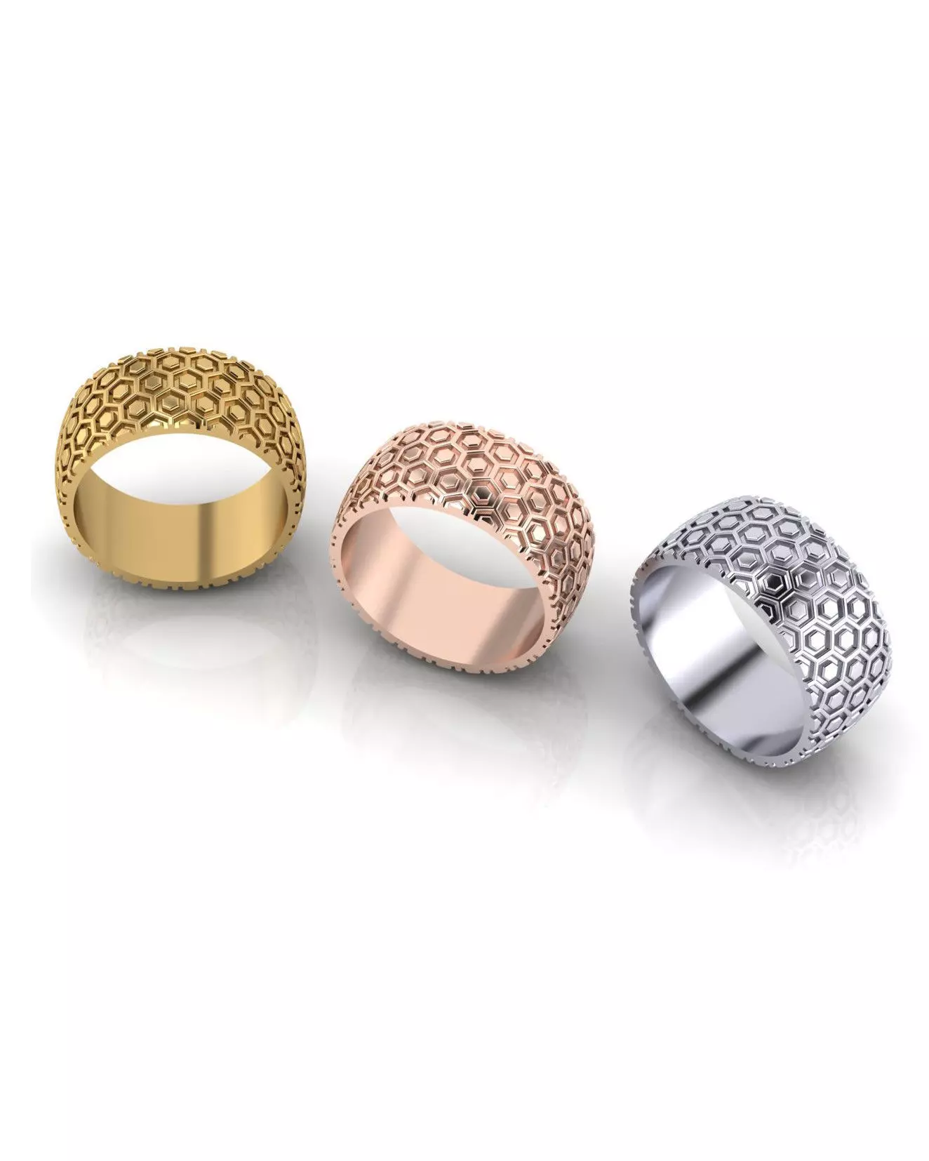 eternity gold ring free Free 3D print model