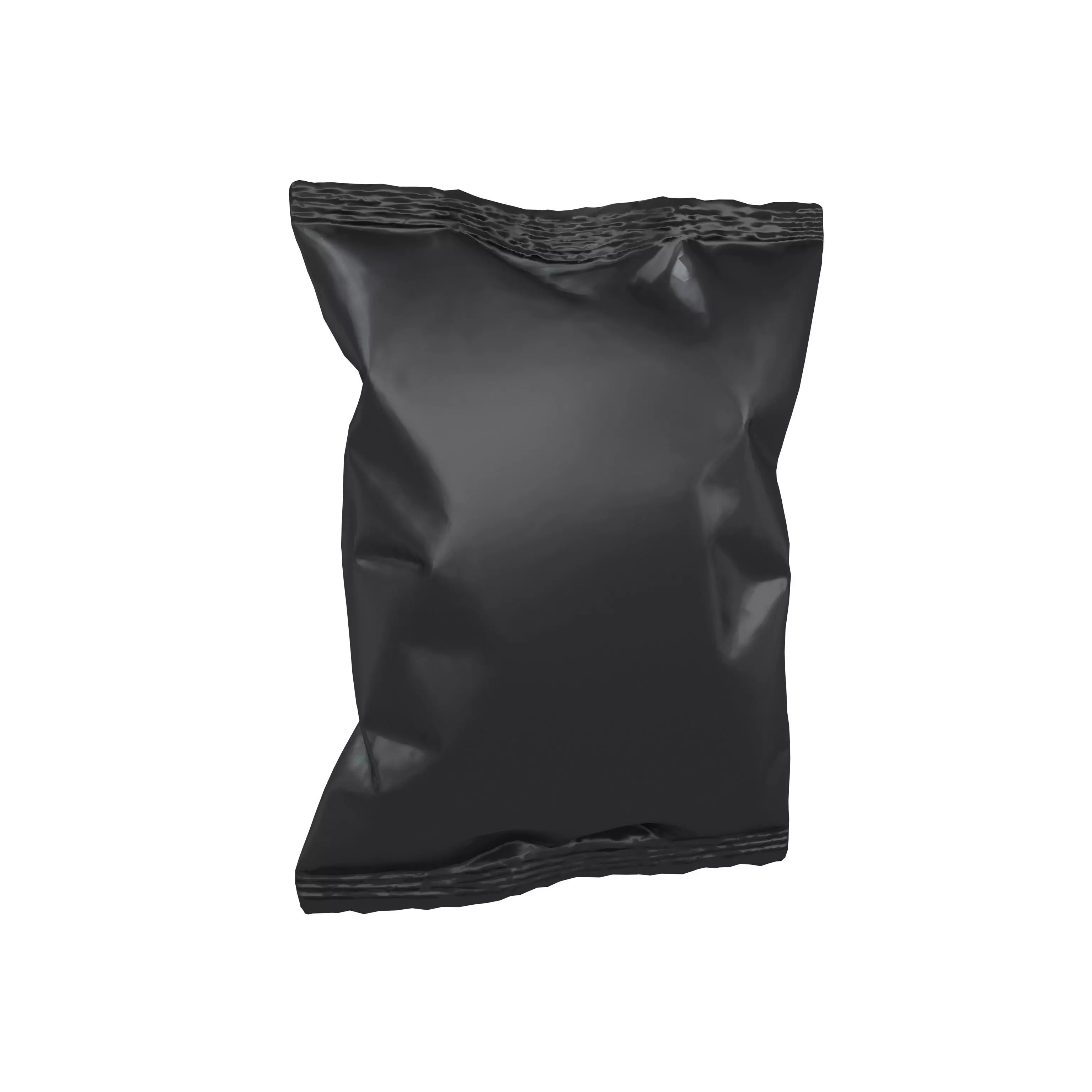 Potato Chips Package Medium Size Mock-up v1 002 Low-poly 3D model_0