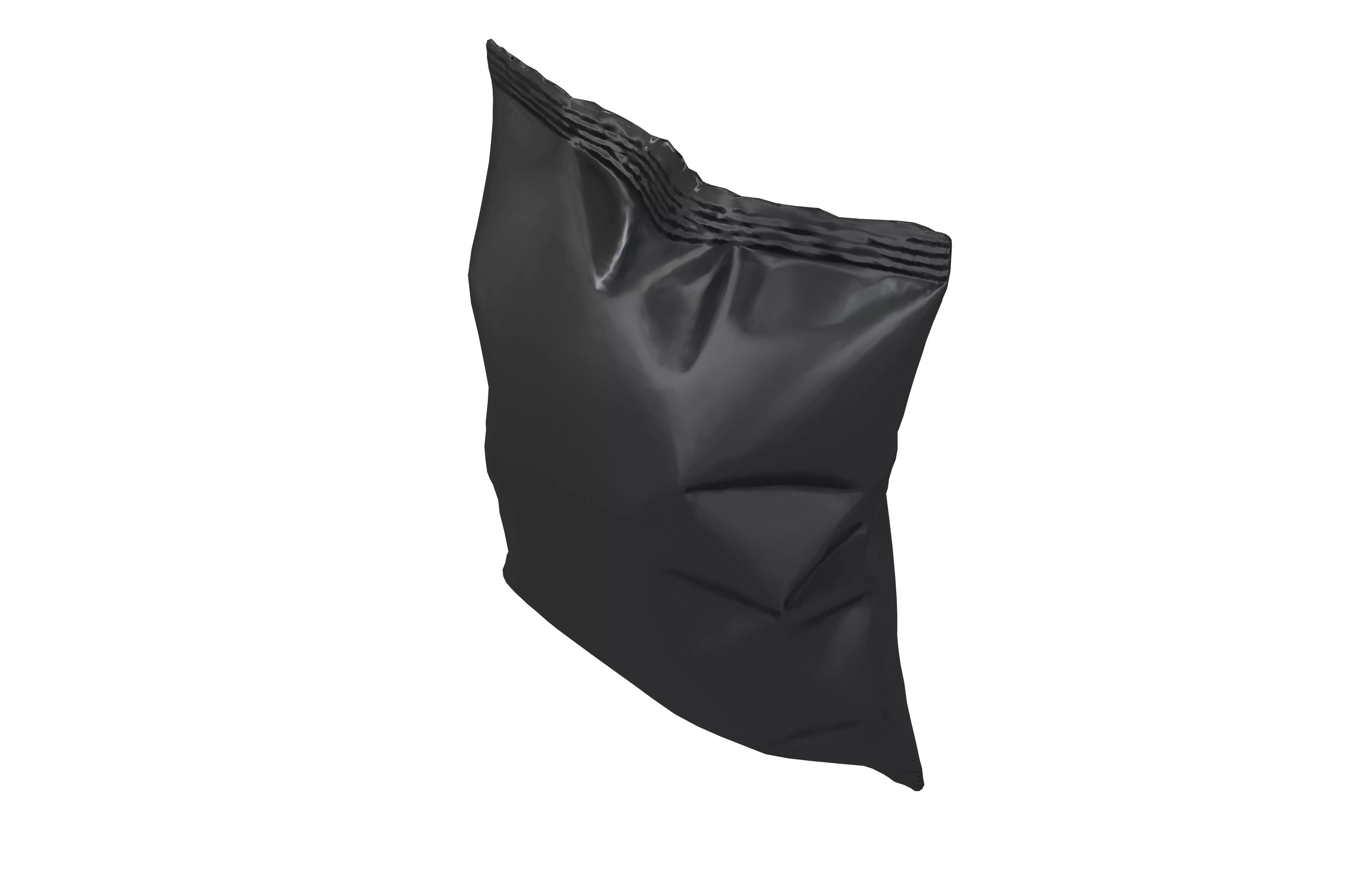 Potato Chips Package Medium Size Mock-up v1 002 Low-poly 3D model_2