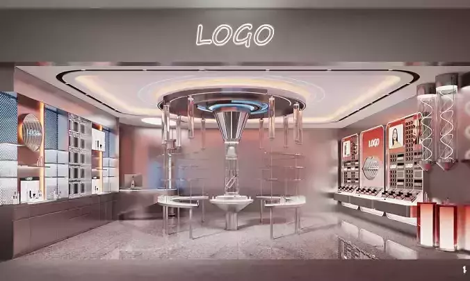 Interior Living Room Scene