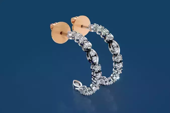 Diamond Earring New 0003