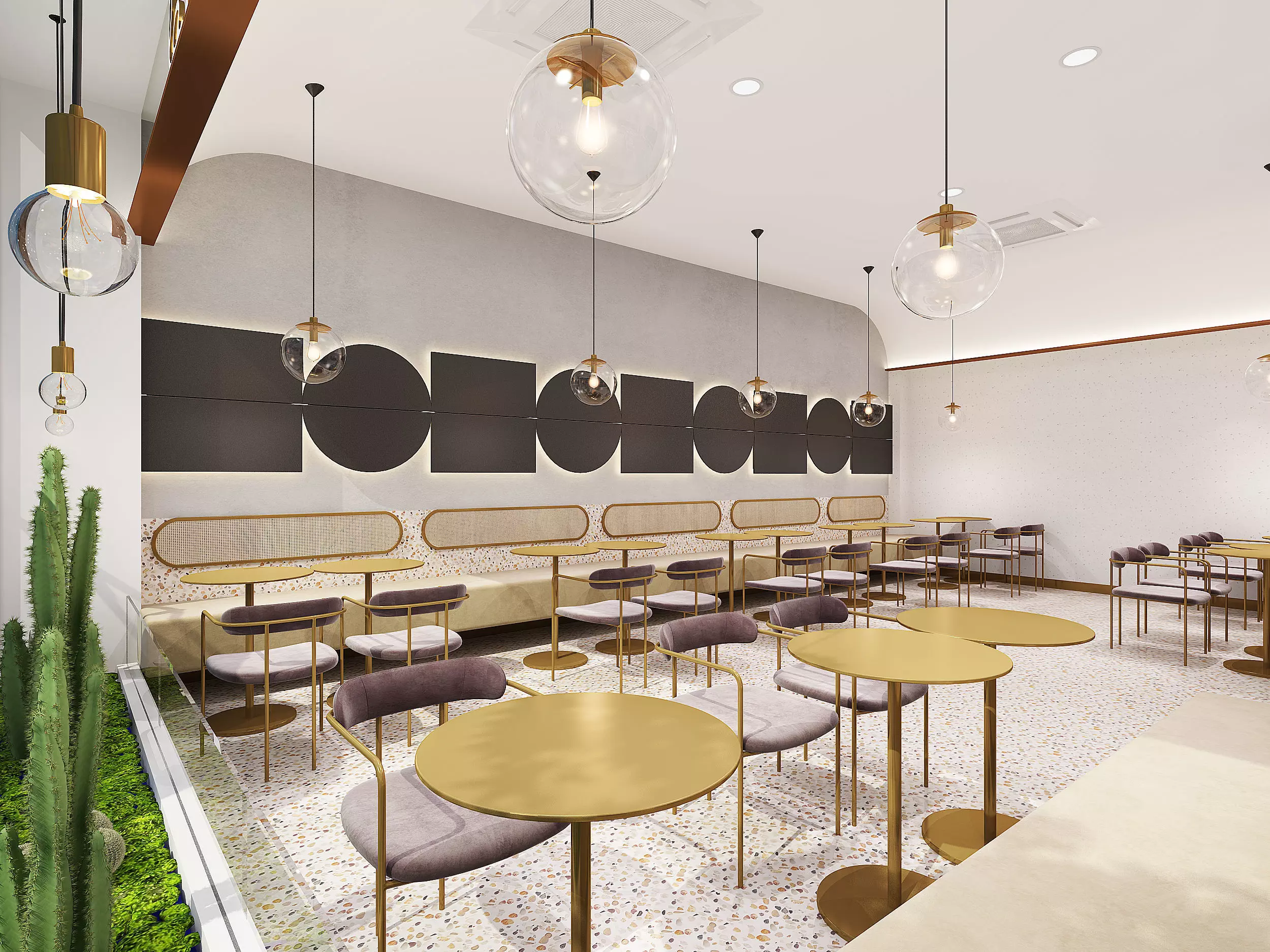 Bakery Shop Scene 3D model_1