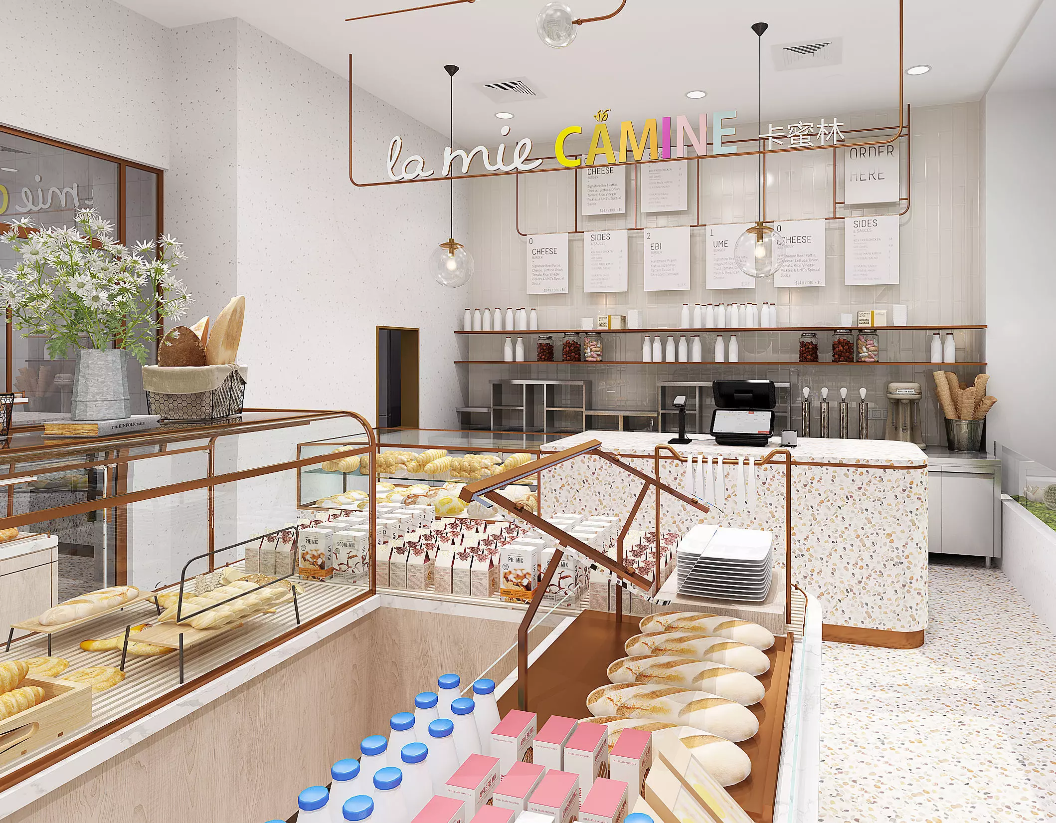 Bakery Shop Scene 3D model_3