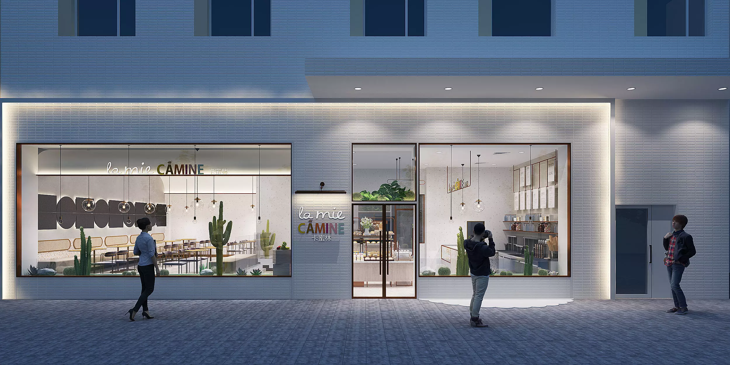 Bakery Shop Scene 3D model_8