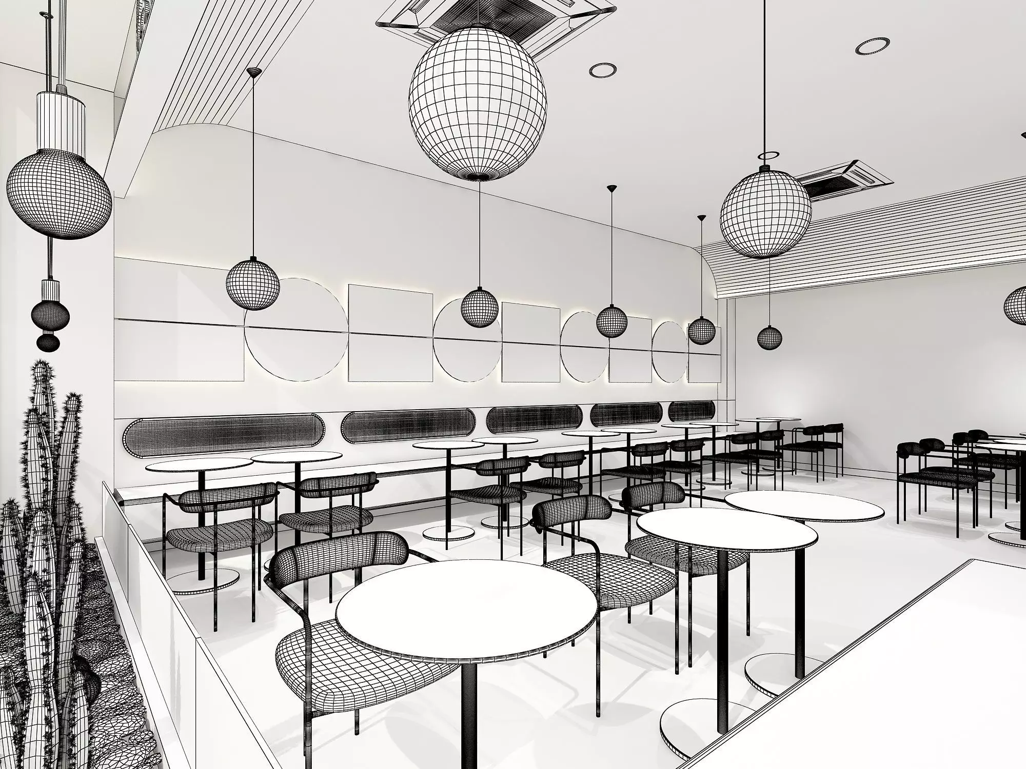 Bakery Shop Scene 3D model_6