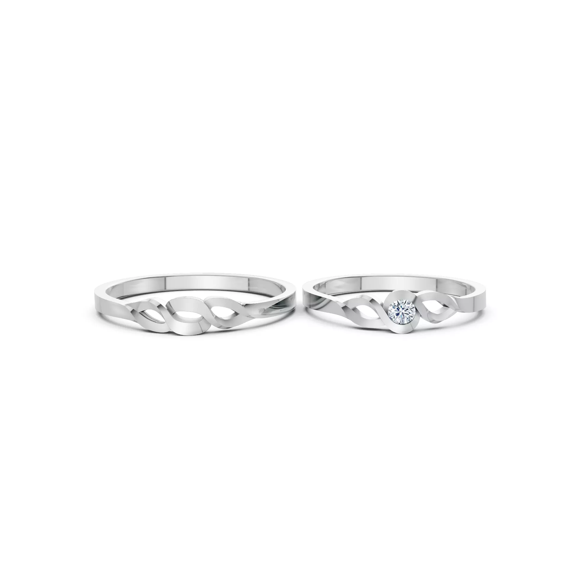 Wedding ring - 5 3D model_1