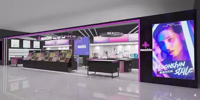 Cosmetic Store Scene