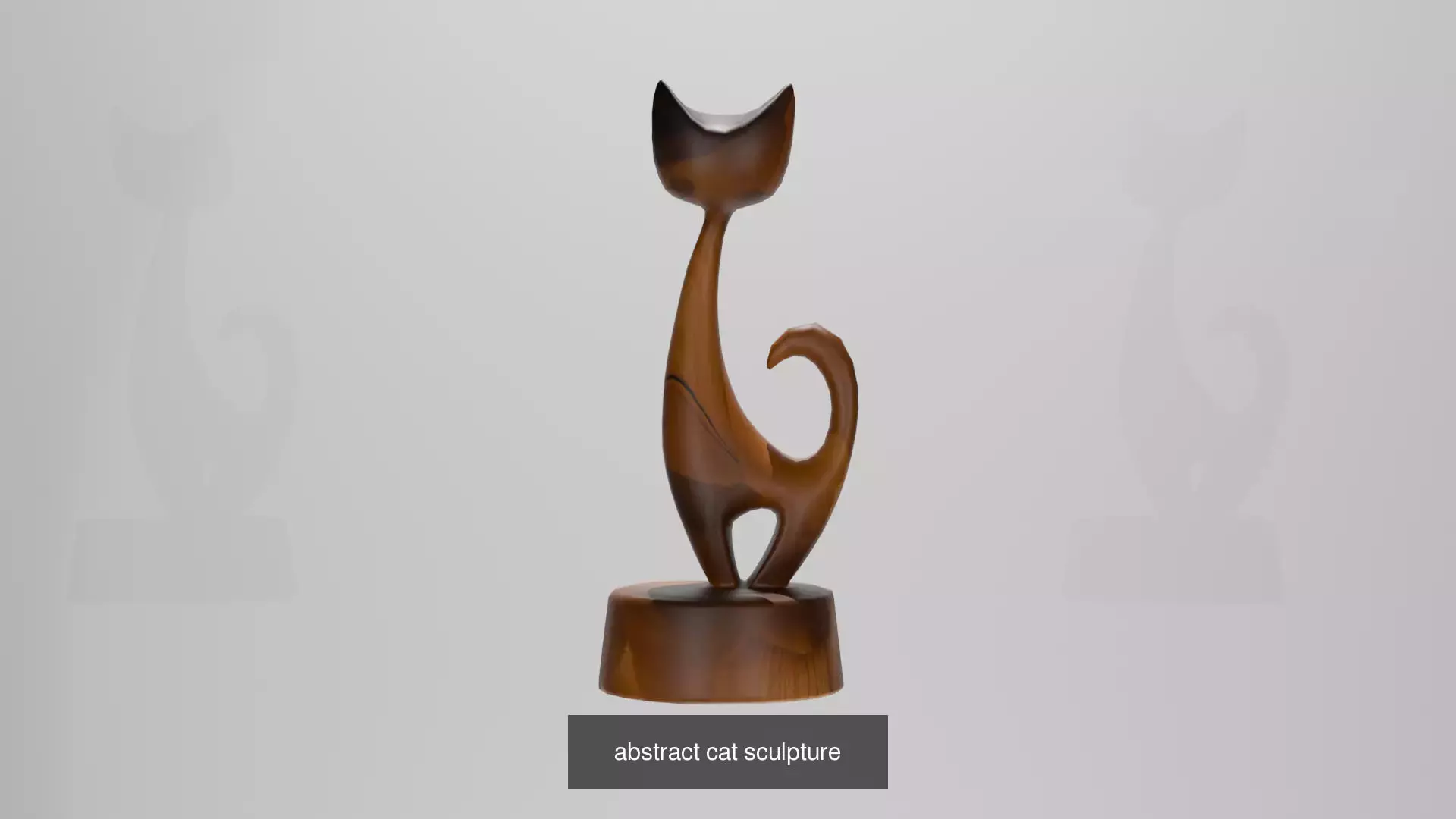 Abstract Animal Statue Pack 3D Model Collection_4