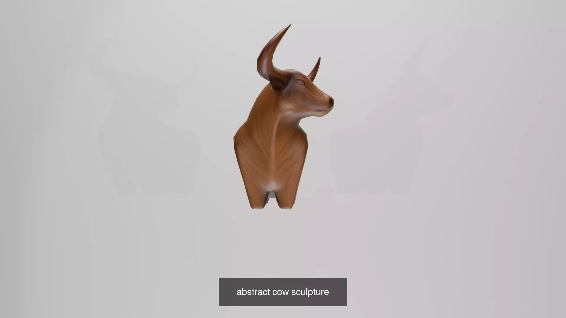 Abstract Animal Statue Pack 3D Model Collection_3