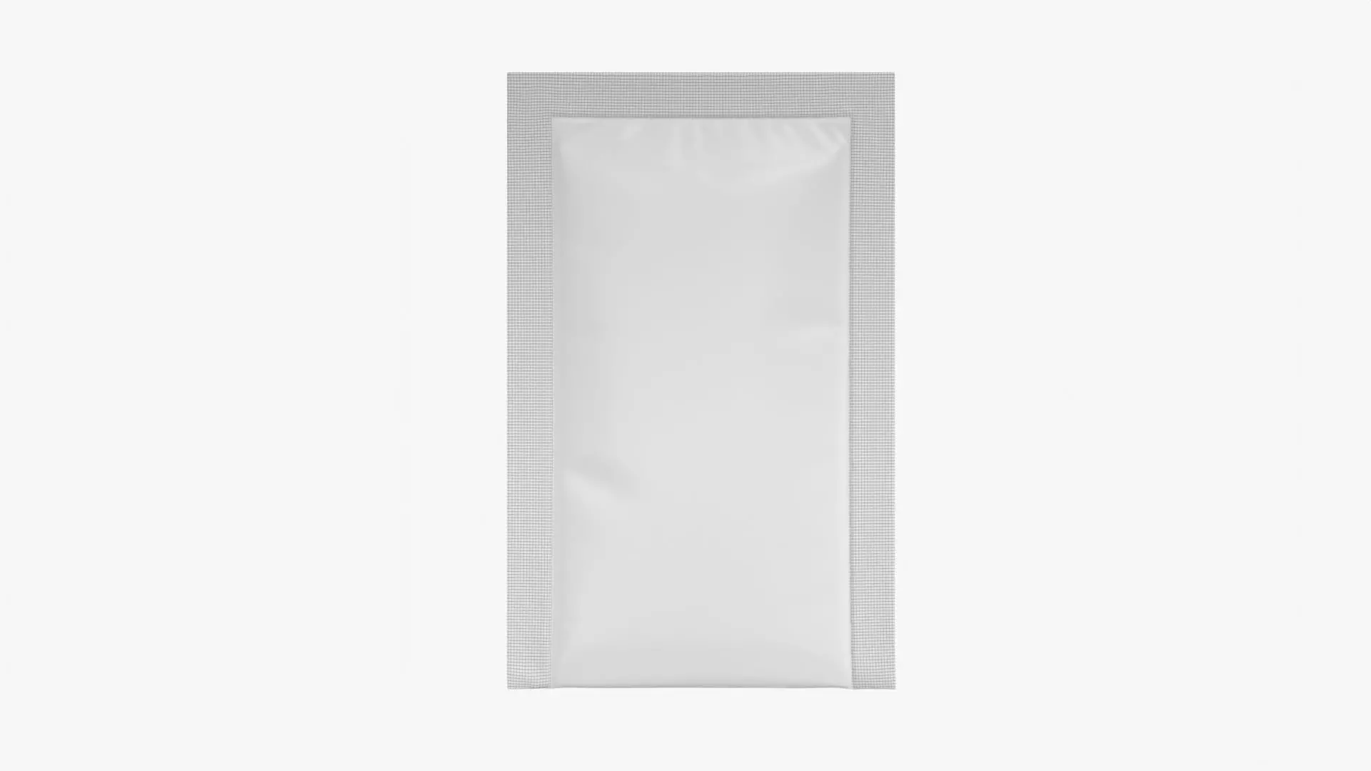 Sachet Mockup 3D model_0