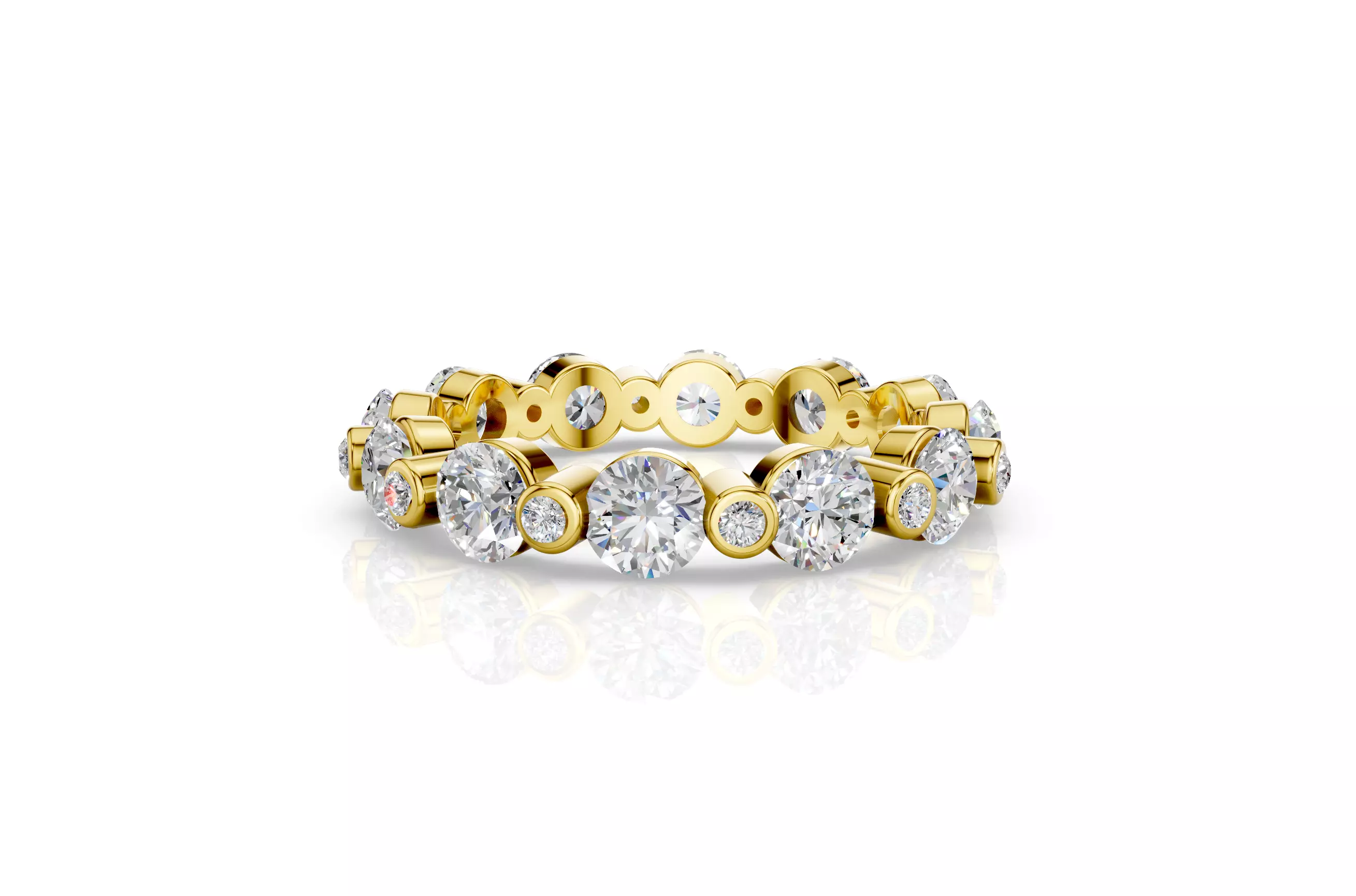 Eternity ring 3D model_0