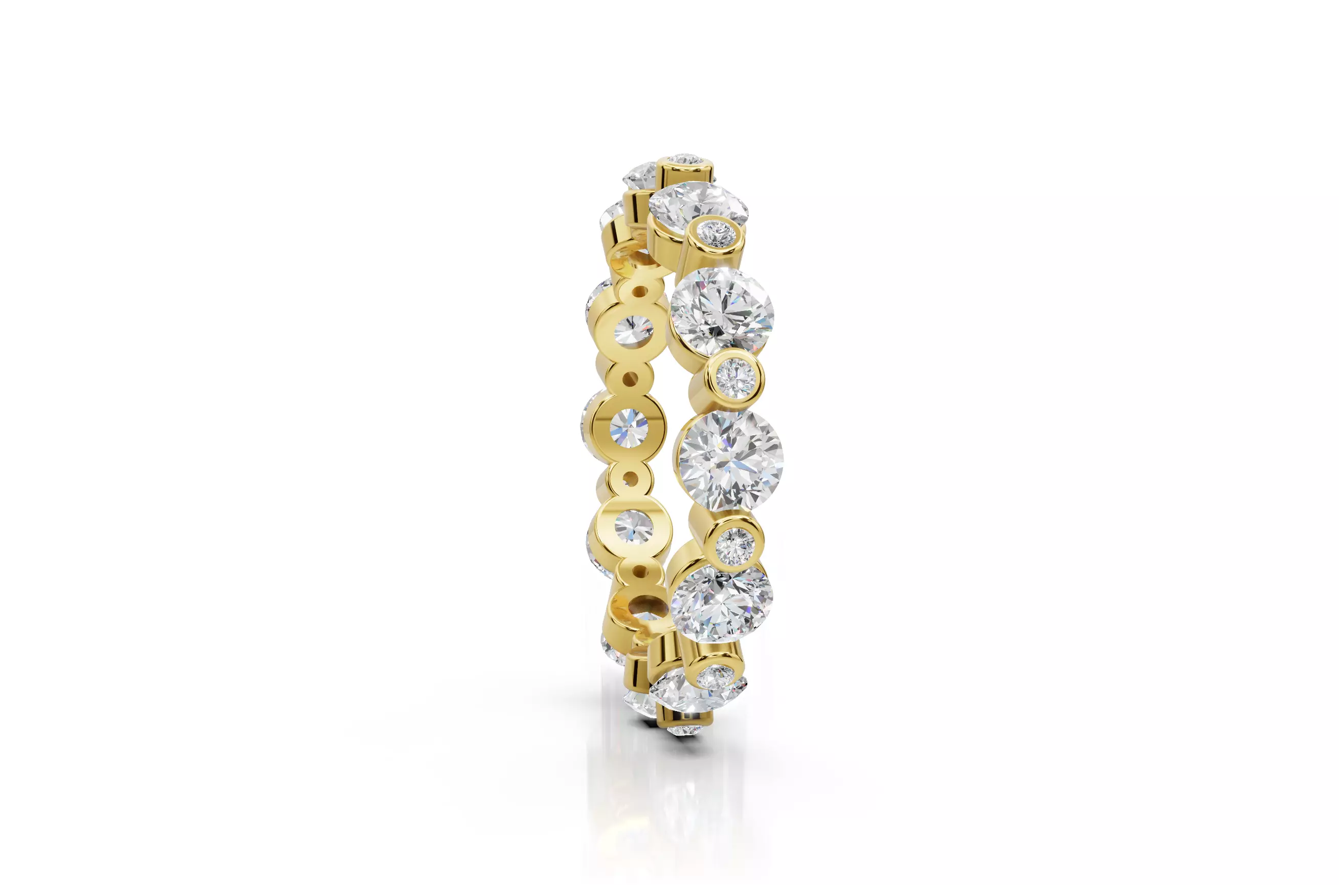 Eternity ring 3D model_1