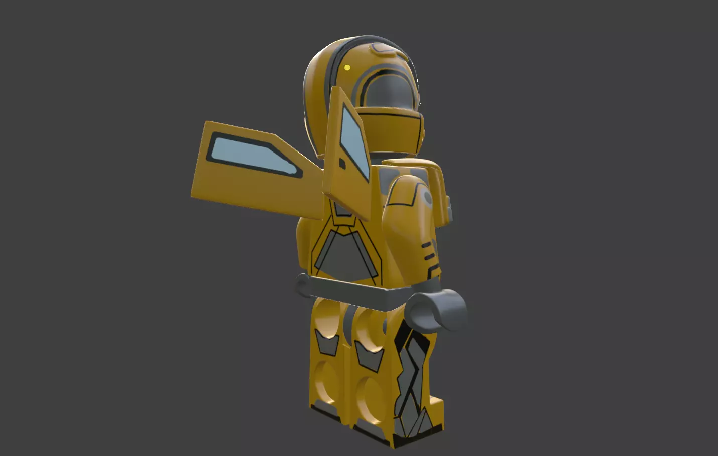 Lego - Bumblebee - Transformers 3D print model_9