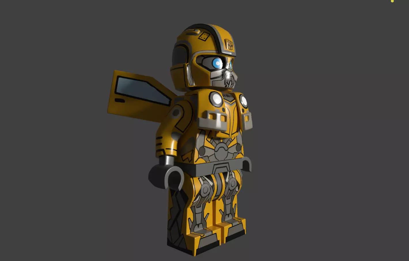 Lego - Bumblebee - Transformers 3D print model_4