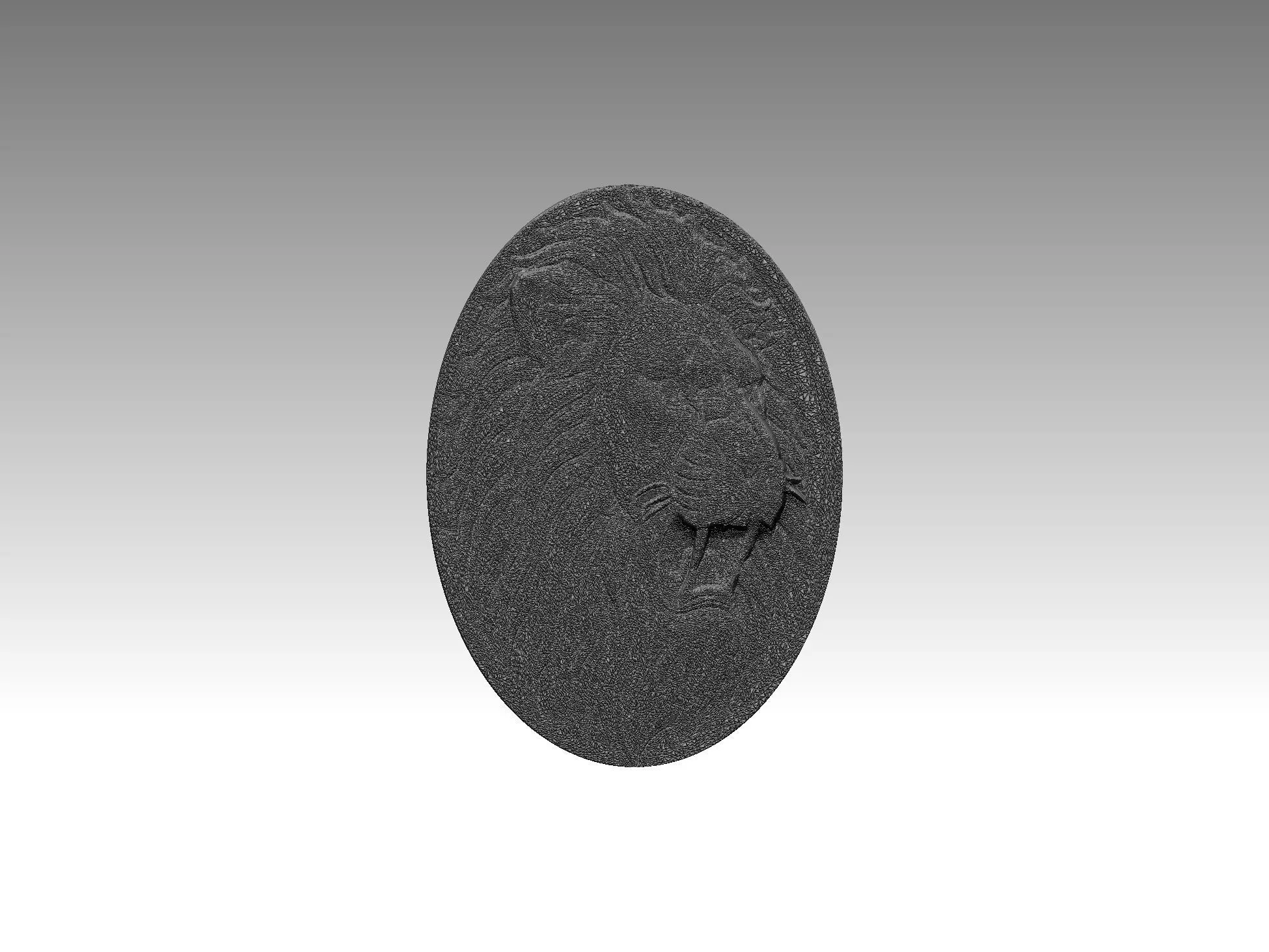 Side Lion Roar 3D print model_6