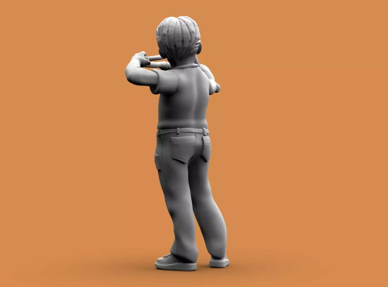 Boys and Girls 3D print model_24