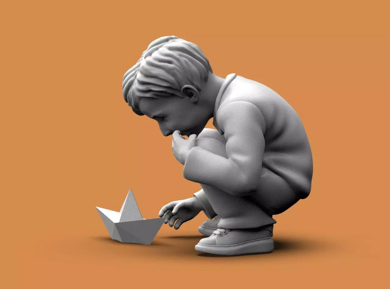 Boys and Girls 3D print model_9