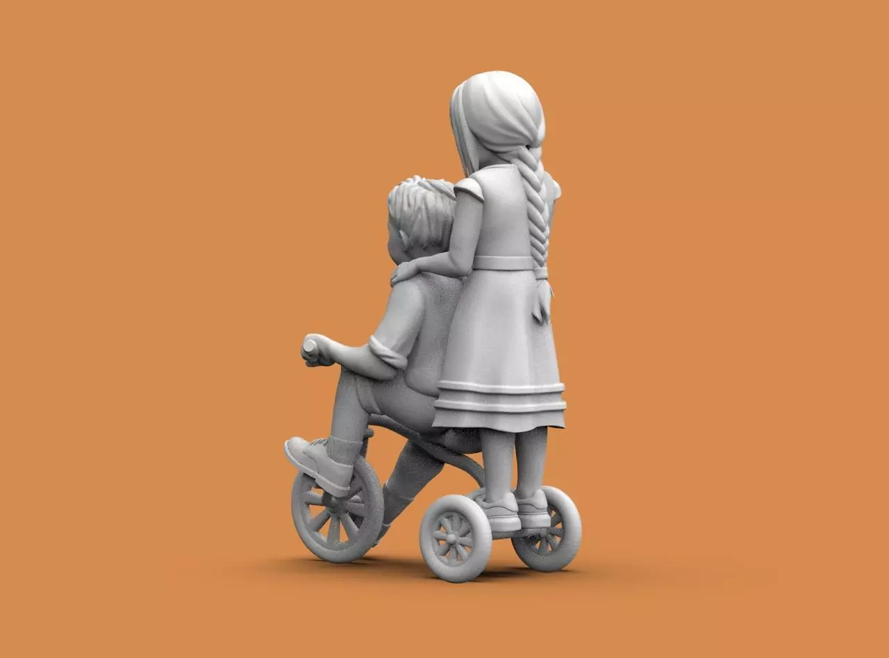 Boys and Girls 3D print model_56