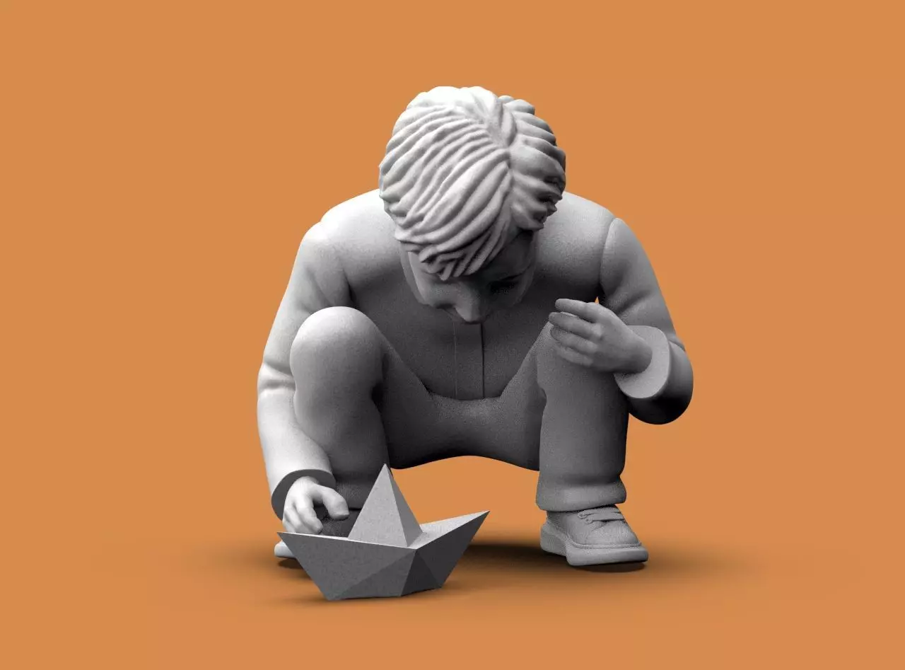 Boys and Girls 3D print model_10