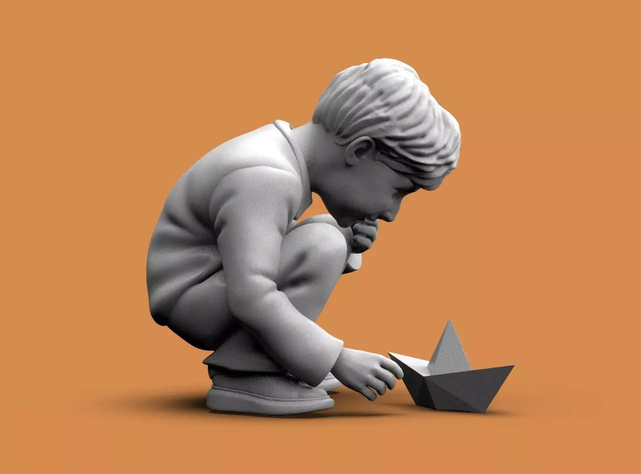 Boys and Girls 3D print model_67