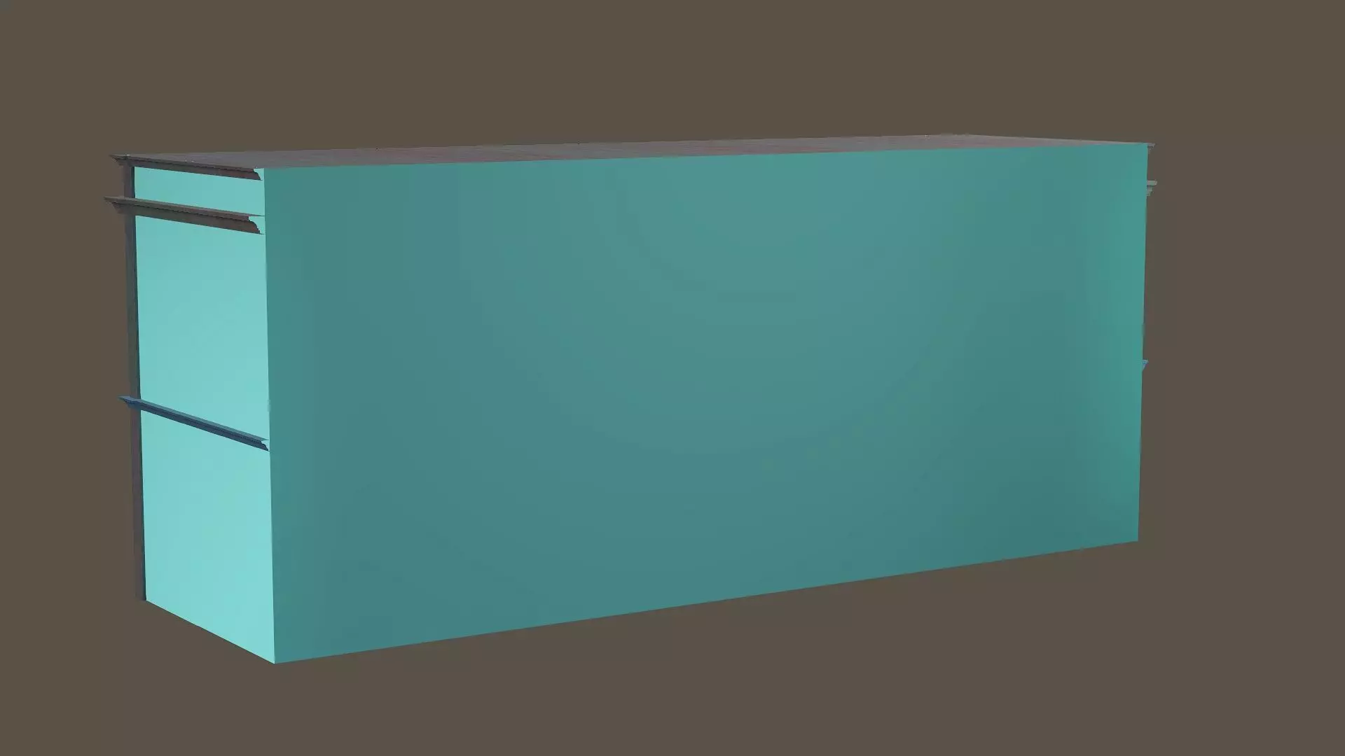 Indian Building X2 Low Poly 3D Model Low-poly 3D model_3