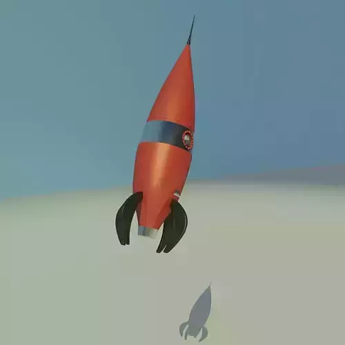 Space Retro Rocket