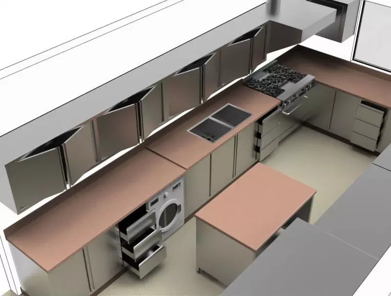 kitchen 7 3D model_5