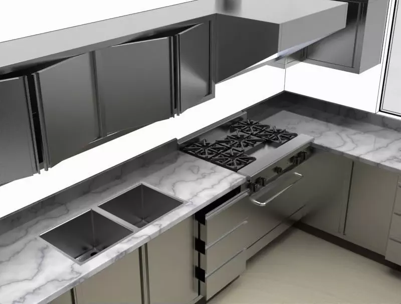 kitchen 7 3D model_13