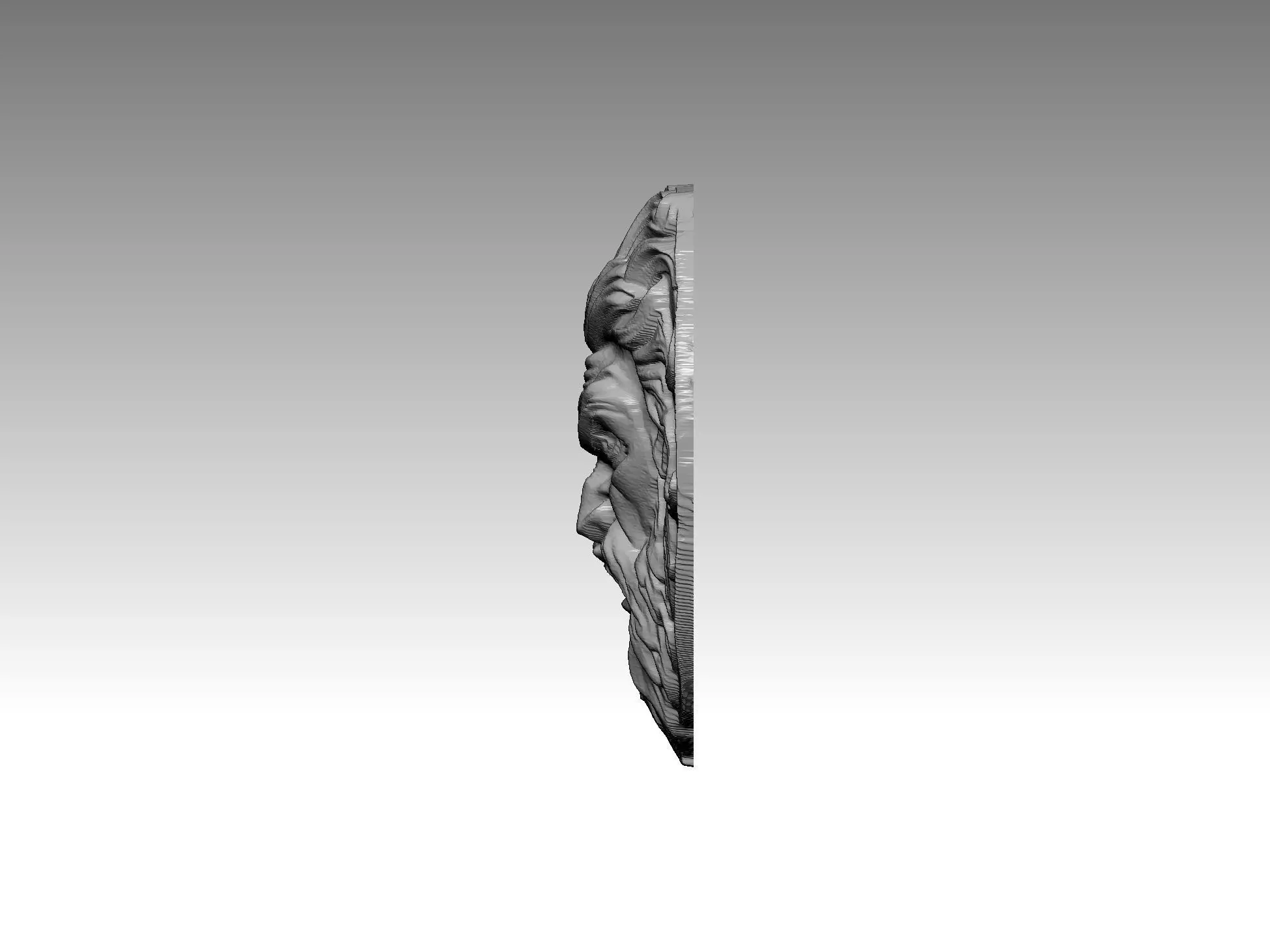 Poseidon Zeus  Face 3D Model 3D print model_5