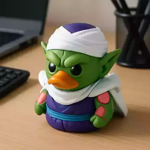 Rubber Duck - Piccolo Dragon ball model - 3D print