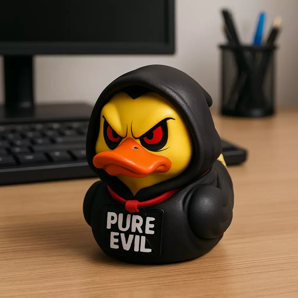 Rubber Duck - Pure evil model - 3D print 3D print model