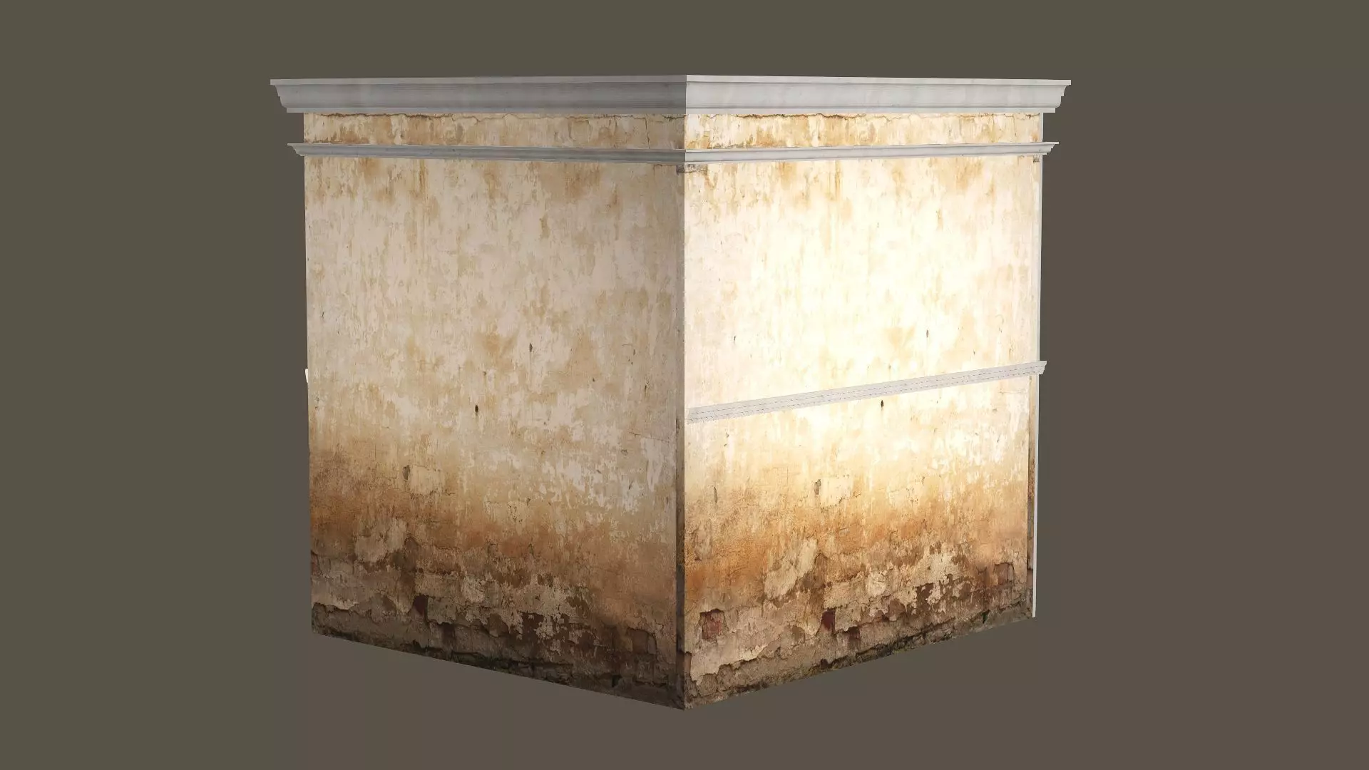 Indian Building X3 Low Poly 3D Model Low-poly 3D model_3