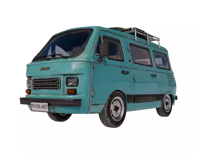 Fiat 900E Panorama 3D model