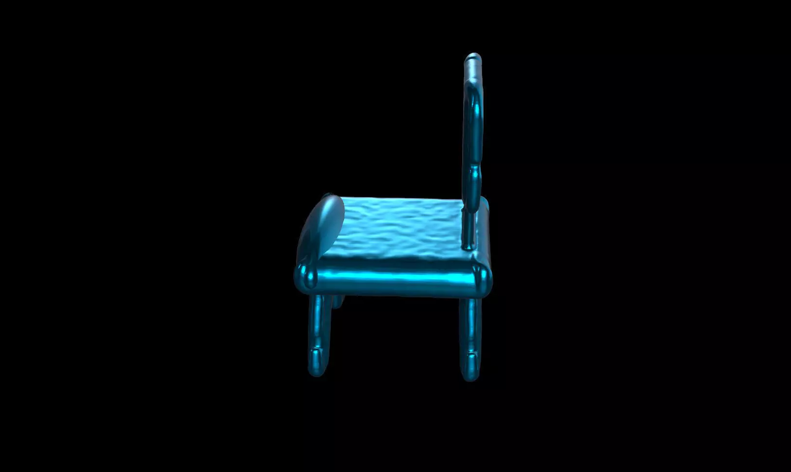Simple AI Chair 3D model_9