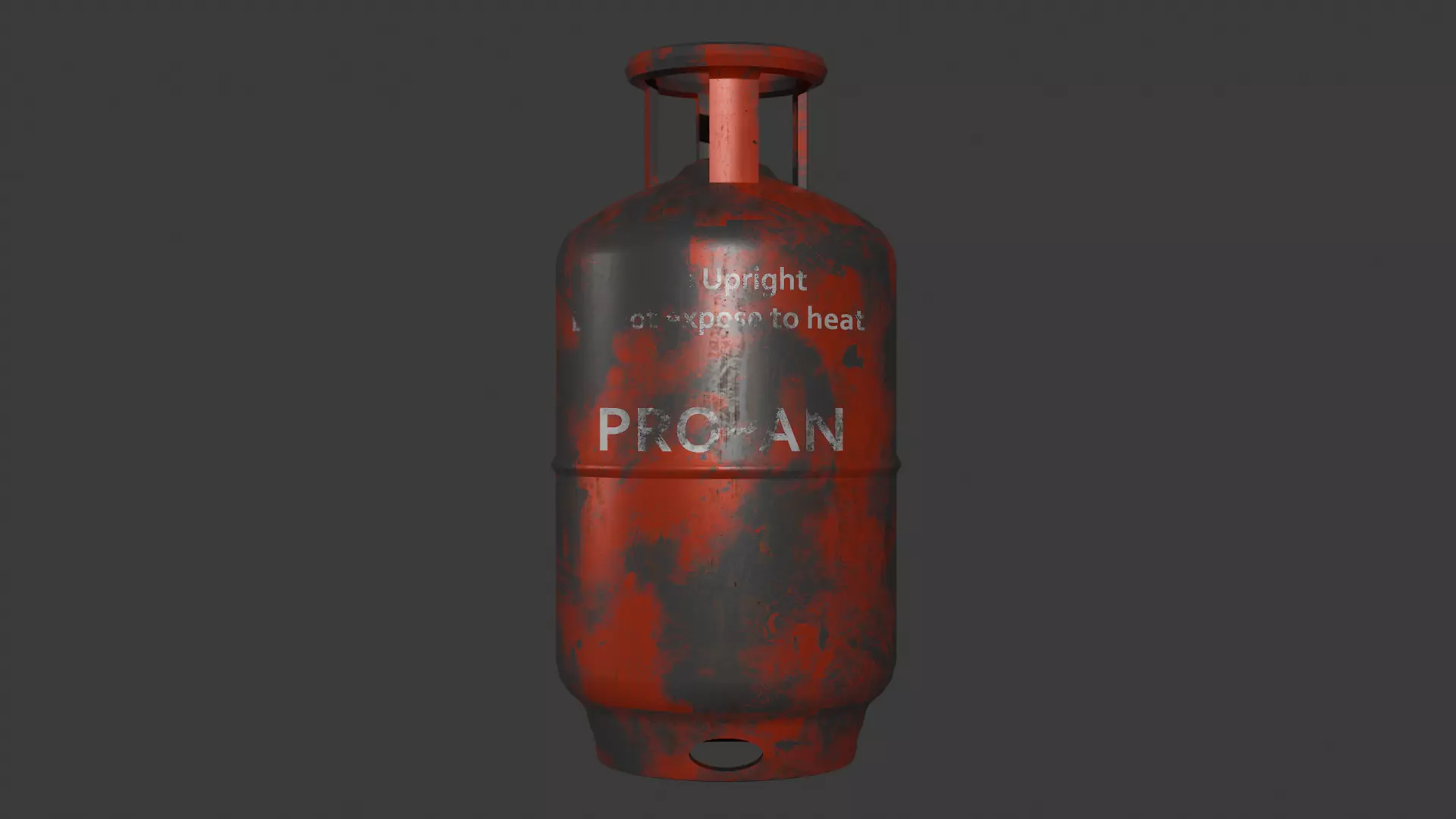 Propane tank 3D model