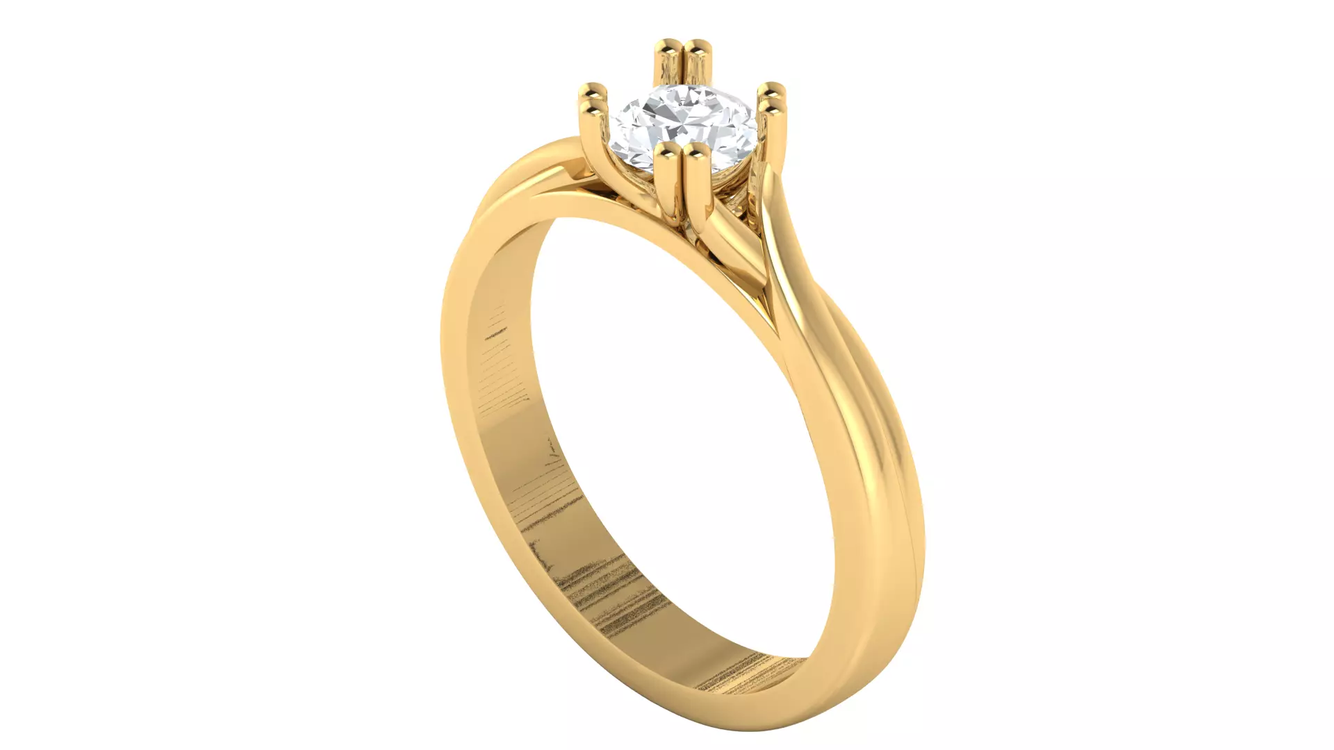 Women Ring  Render 3dm STL OBJ FBX Details 3D print model_4