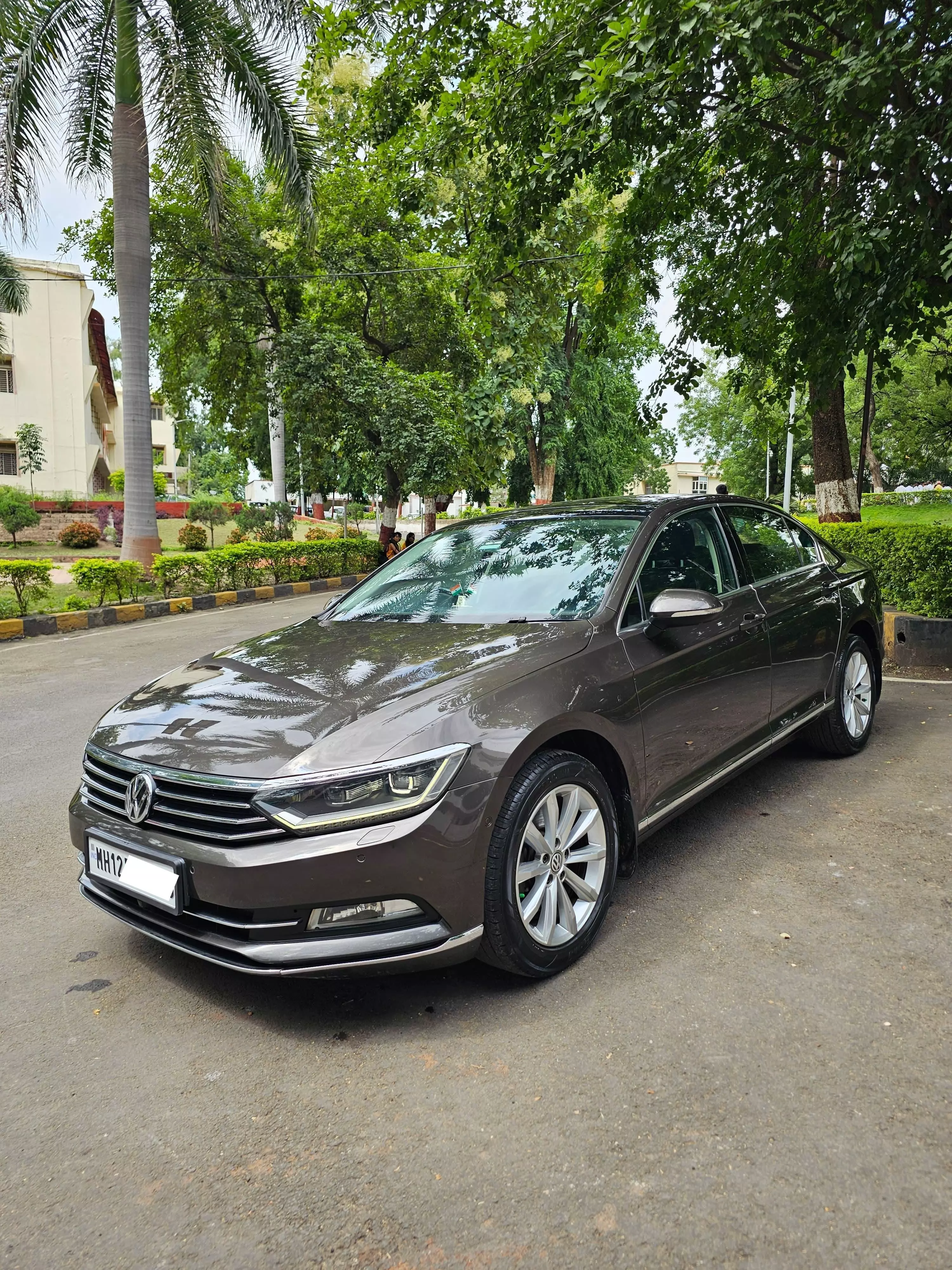 Passat Volkswagen Sedan 3D Car Model Low-poly 3D model_0