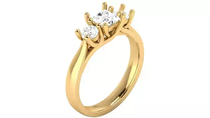 Women Ring  Render 3dm STL OBJ FBX Details