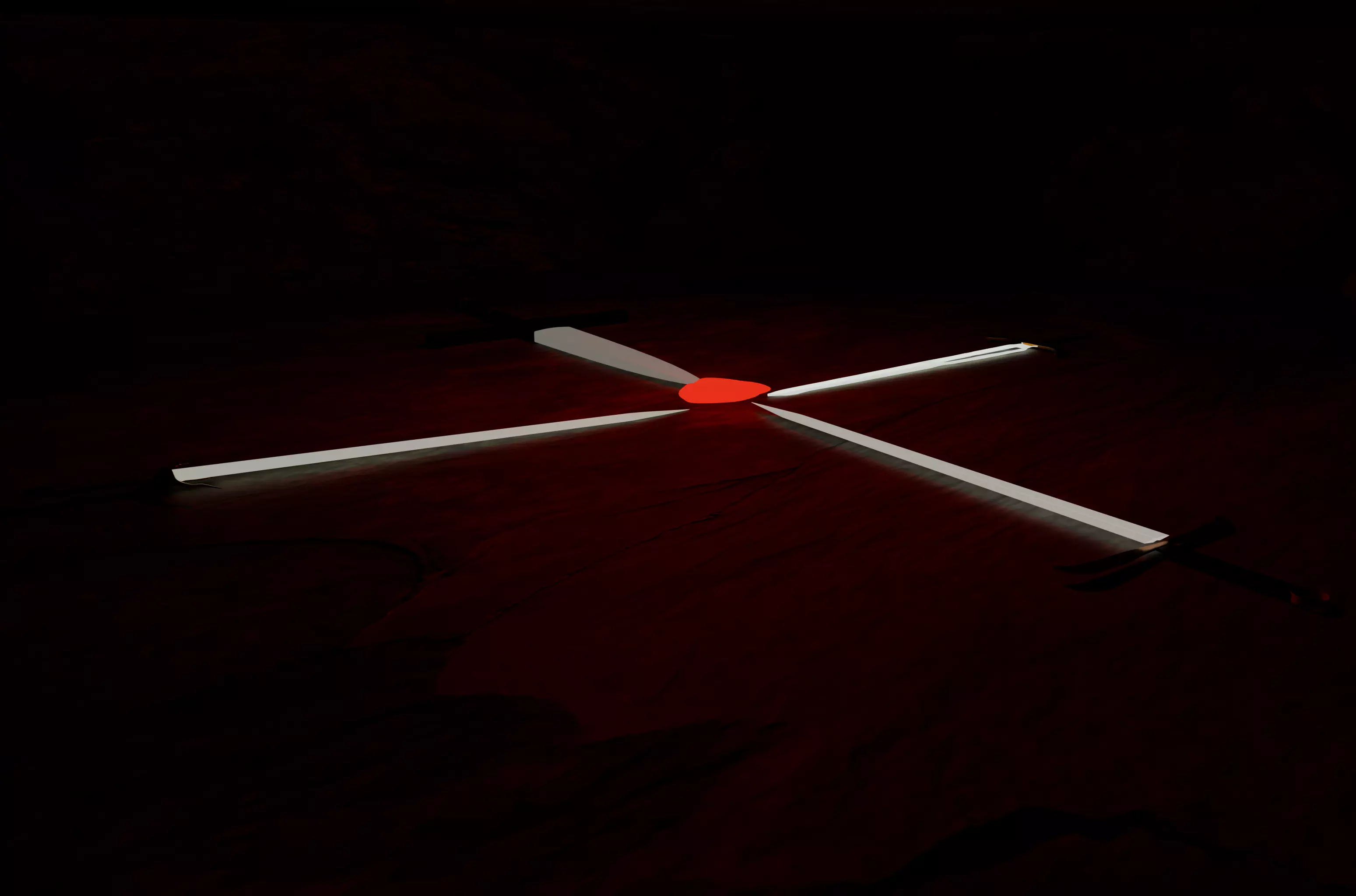 RITUAL of four blades 3D model_1