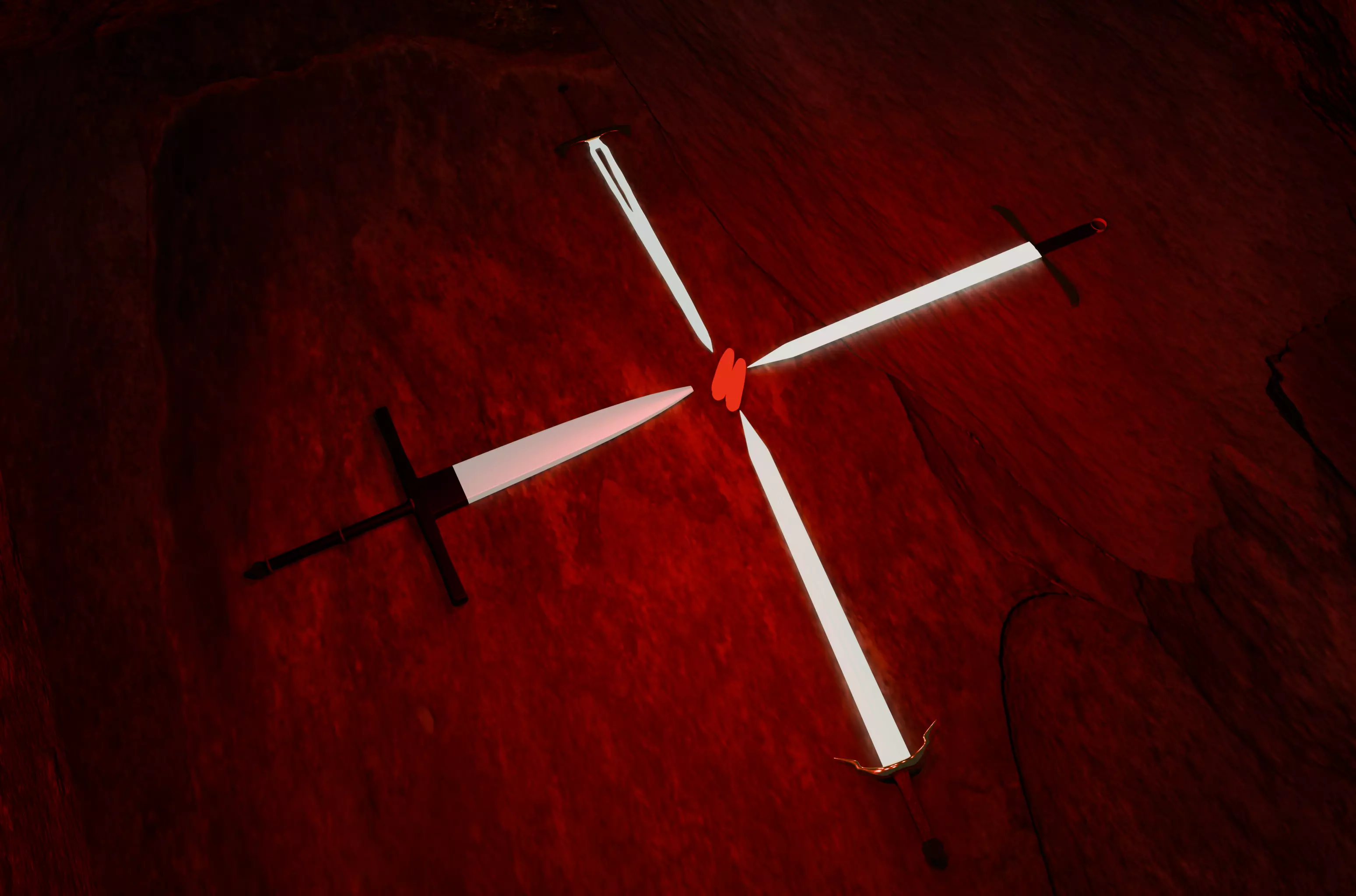RITUAL of four blades 3D model_2