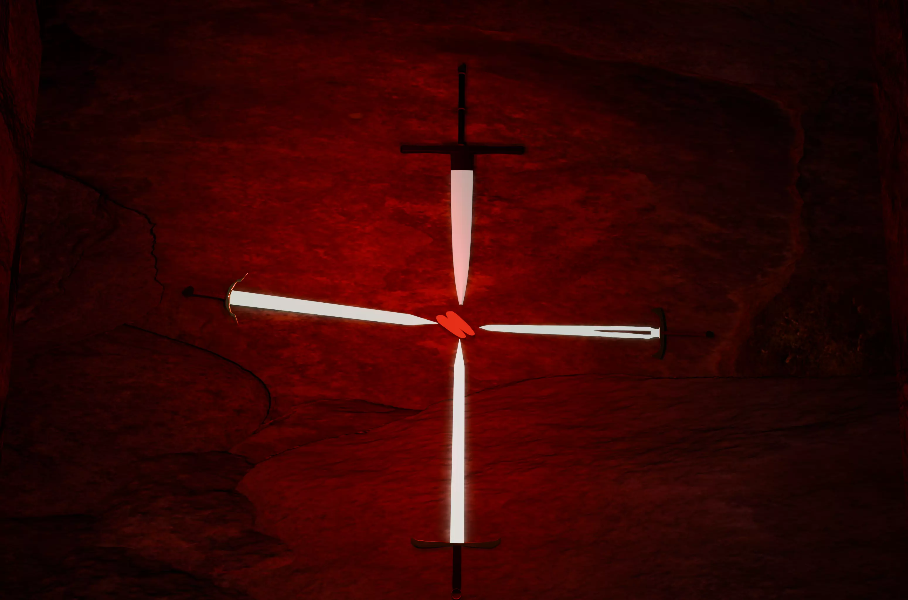 RITUAL of four blades 3D model_3