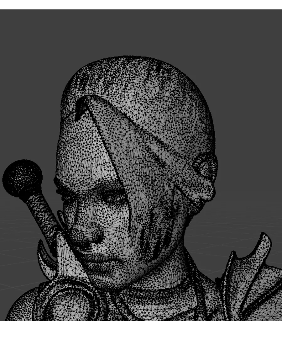 Barbarian Queen 3D print model_10