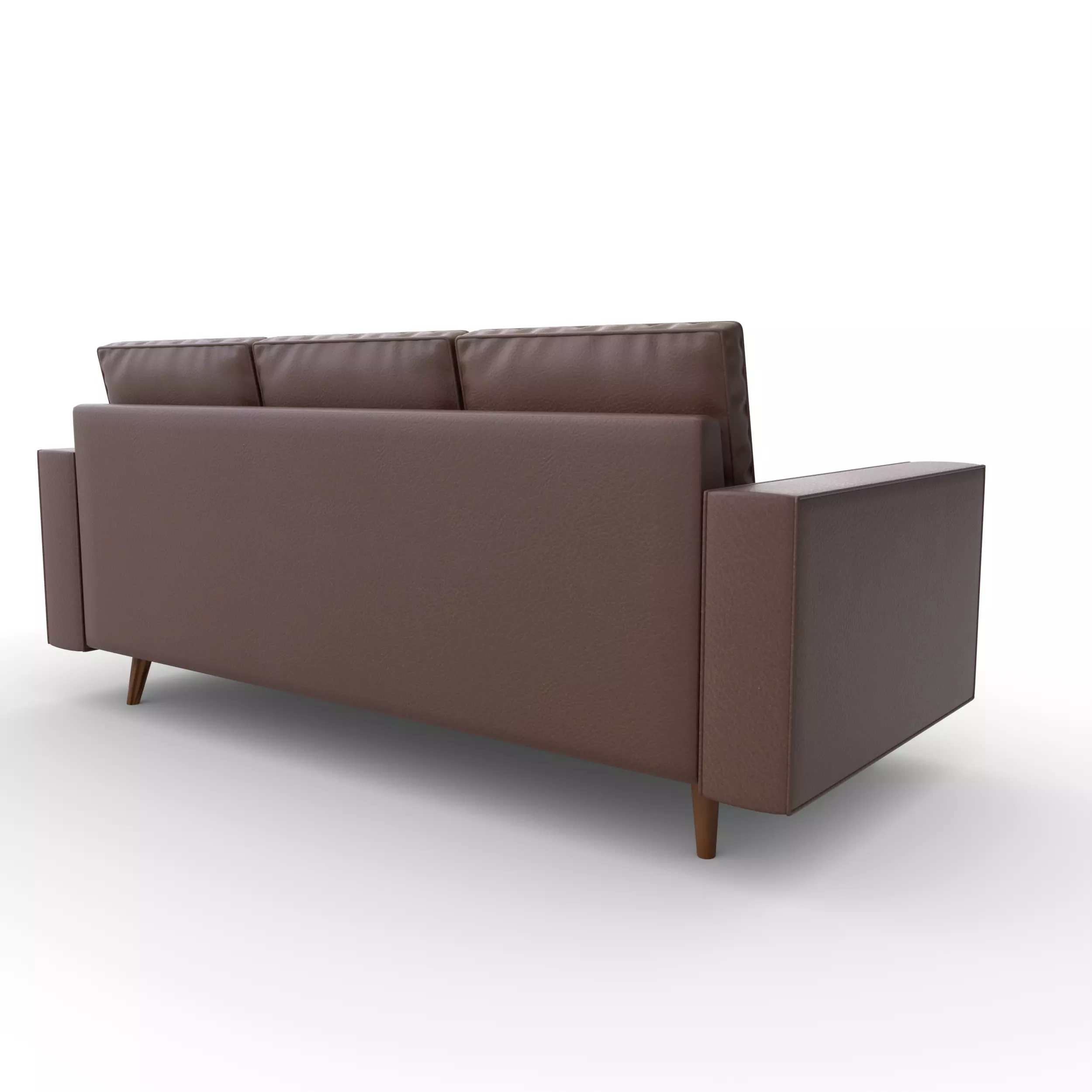 Modern 3 Seater Sofa 3D model_5